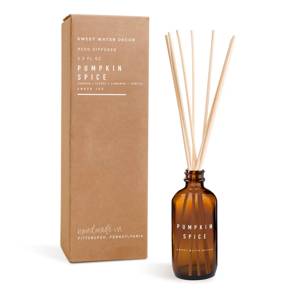 Pumpkin Spice Reed Diffuser by Sweet Water Decor