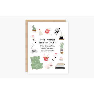 Party of One Paper Greeting Card (Assorted Styles)