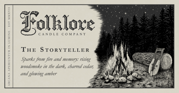 The Storyteller by Folklore Candle Co.
