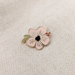 Rose Flower Enamel Pin by Mimi + August