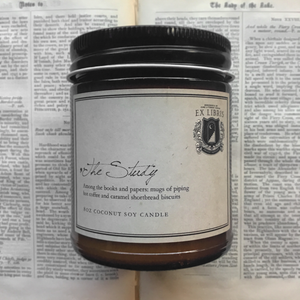 
            
                Load image into Gallery viewer, The Study Candle by Ex Libris Supply Co.
            
        